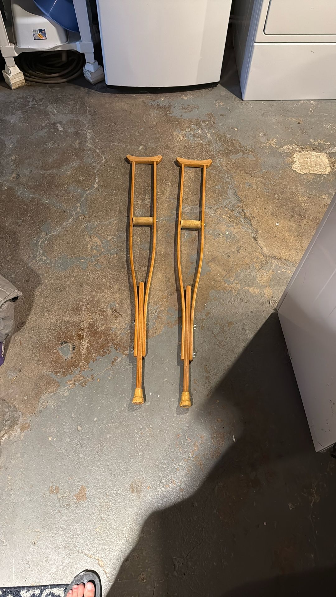 Free Wooden Crutches