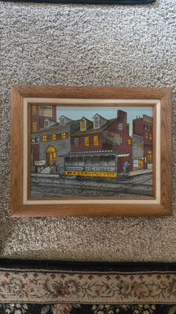 “Madison Street" Americana artist H. Hargrove.