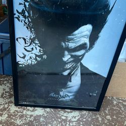 Batman Póster Framed.  