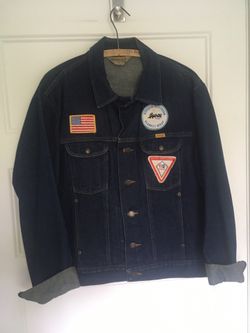 Vintage Rustler Denim Jacket Large