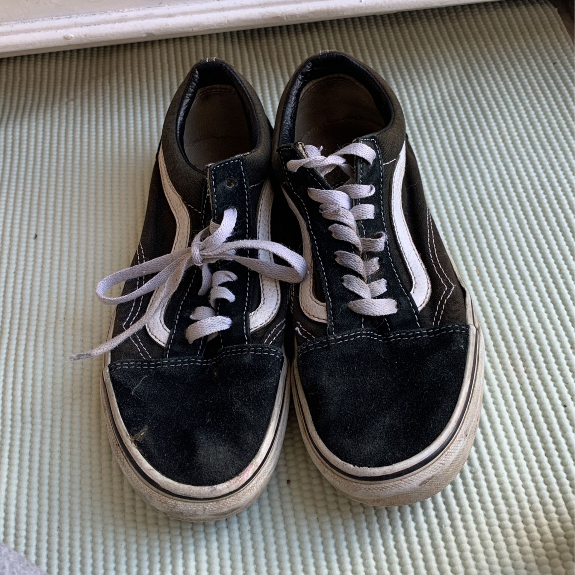 Shoes Vans Black And White Old Skool