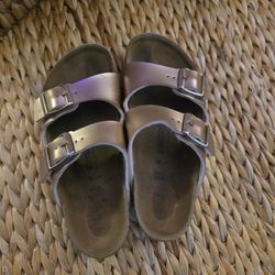 Pink/Rose Gold Kids Birkenstocks