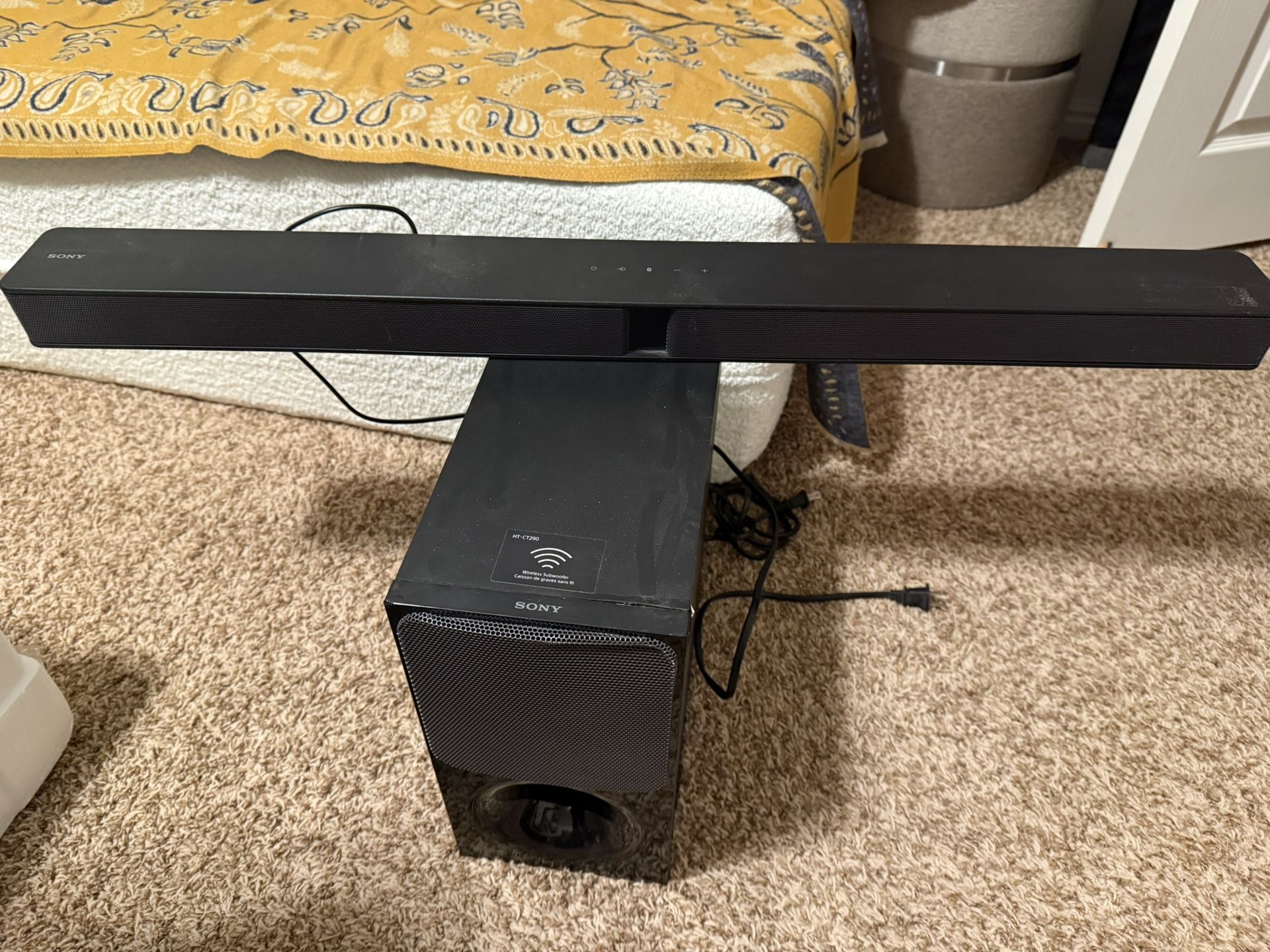 Sony SA-CT290 , Sound Bar SA-WCT290 Subwoofer Bluetooth System