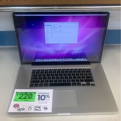 Apple Laptop Model A1297