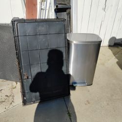 Trash Can And Cage $35ea