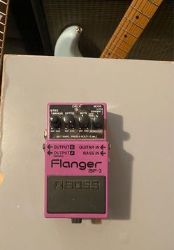 Boss BF-3 Flanger guitar pedal
