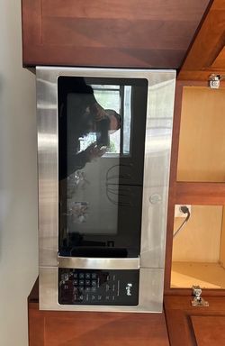 Microwave for sale with installation included $200