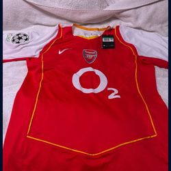 Nike Arsenal Fc T90 BERGKAMP 10 Champions League XL