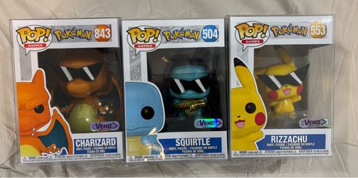 EVend Exclusive Pokemon Funko Pops! Limited Edition