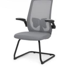 MOVING SALE - Ergonomic Task Chair, Mesh Office Seat with Lumbar Support Backrest & Flip-Up Arms