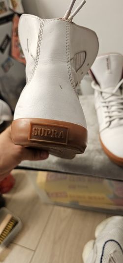 Supra Pilot White Shoes