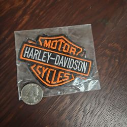 2 Harley Davidson patches