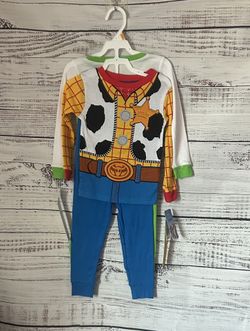 NWT set of 2 Disney Toy Story woody and buzz lightyear size 3t