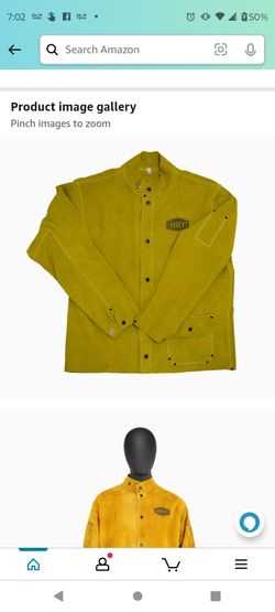 IRONCAT Heat Resistant Split Cowhide Leather Jacket Large