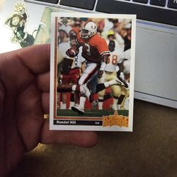 Randal Hill Football Card 