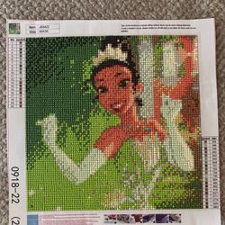 Princess Tiana  Diamond Painting 