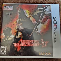 Resident Evil The Mercenaries 3D (Nintendo 3DS, 2011)