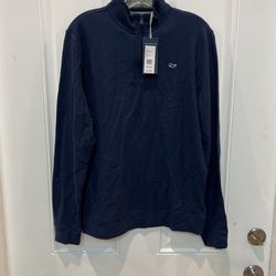 Boys Vineyard Vines Pique 1/4 Zip Solid XL(18)