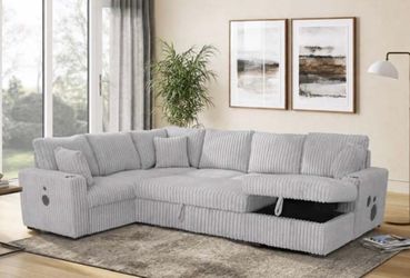New grey sectional