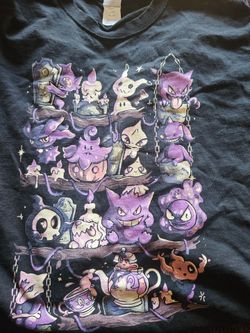 Ghost type pokemon shirt