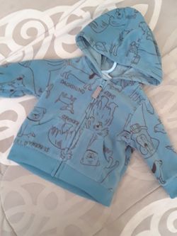 Carter's blue dog print 0-3
