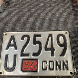 1956 Plate 