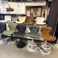 Huge selection Of barstools! Tons Of Different Colors And Styles. All In Stock And Fully Assembled From $35-$99.