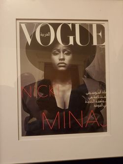 Nicki Minaj Vogue Poster