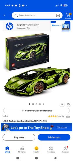 Lego Lamborghini Sian cheap