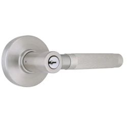 Woodcliff Satin Nickel Keyed Entry Door Handle Featuring Dual Keyway=800