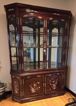 Vitrine Antique / Vitrina Chinese Cabinet