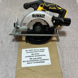 Dewalt 20v Brushless 6 1/2” Circle Saw (Tool Only)