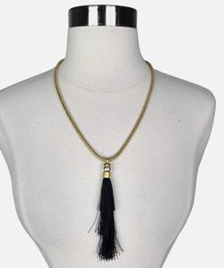 Rachel Zoe-Gracie Silk Tassel Necklace - NWT