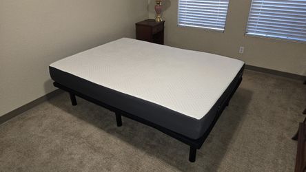 NOVA FORM Full Mattress with Power Adjustable Frame with independent head and foot lift
