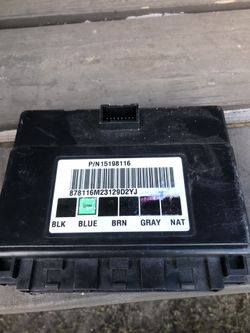 2004 Chevy Taho CPU