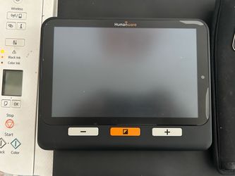 Humanware digital magnifier for people for need assistance reading small print or make me an offer.