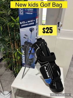 New PGA Tour G1 Series Junior Golf Bag (only bag) Ages 8-12, Large, Right Hand Dexterity just $29