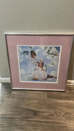 Angel’s Touch Signed Lithograph, Sandra Kuck