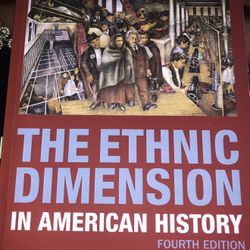 The Ethnic Dimension Fourth edition