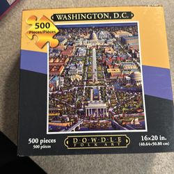 Washington DC 500 piece puzzle