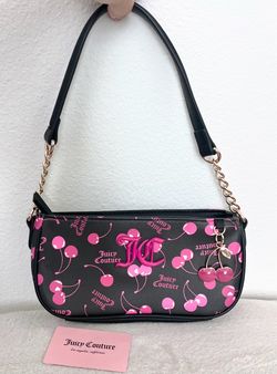 Juicy Couture Cherry Print Shoulder Bag
