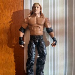 WWE Edge Action Figure - Black Trench Vest & Camo Pants - Mattel Elite Style