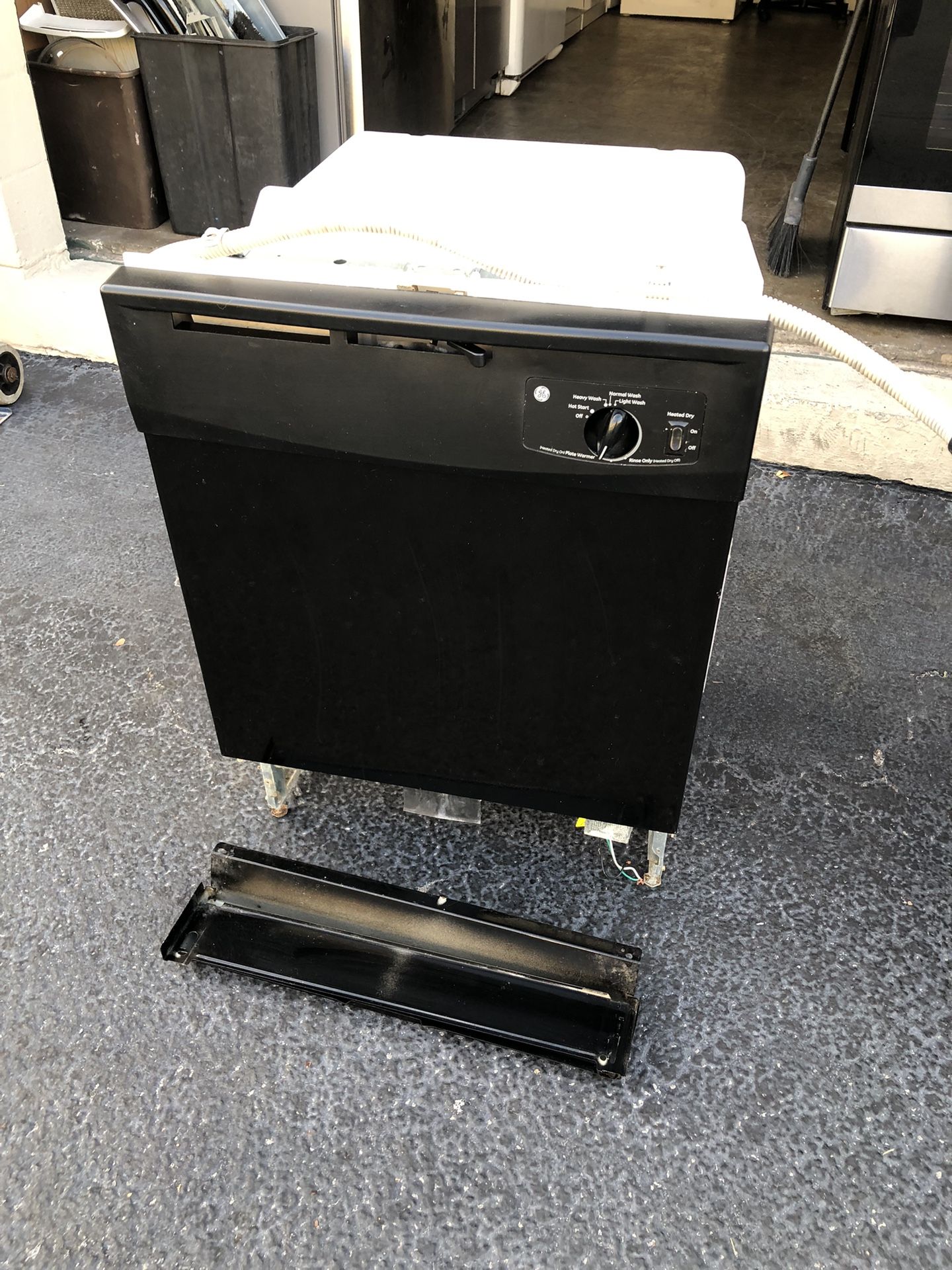 GE Black Dishwasher