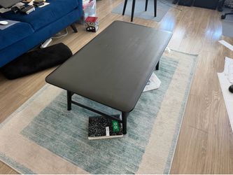 EQ3 Kacia Coffee Table + Side Table Set — Solid Acacia Wood