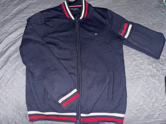 Tommy Hilfiger Full-Zip Baseball Sweater
