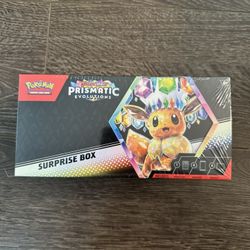 Pokemon Prismatic Evolution Surprise Box
