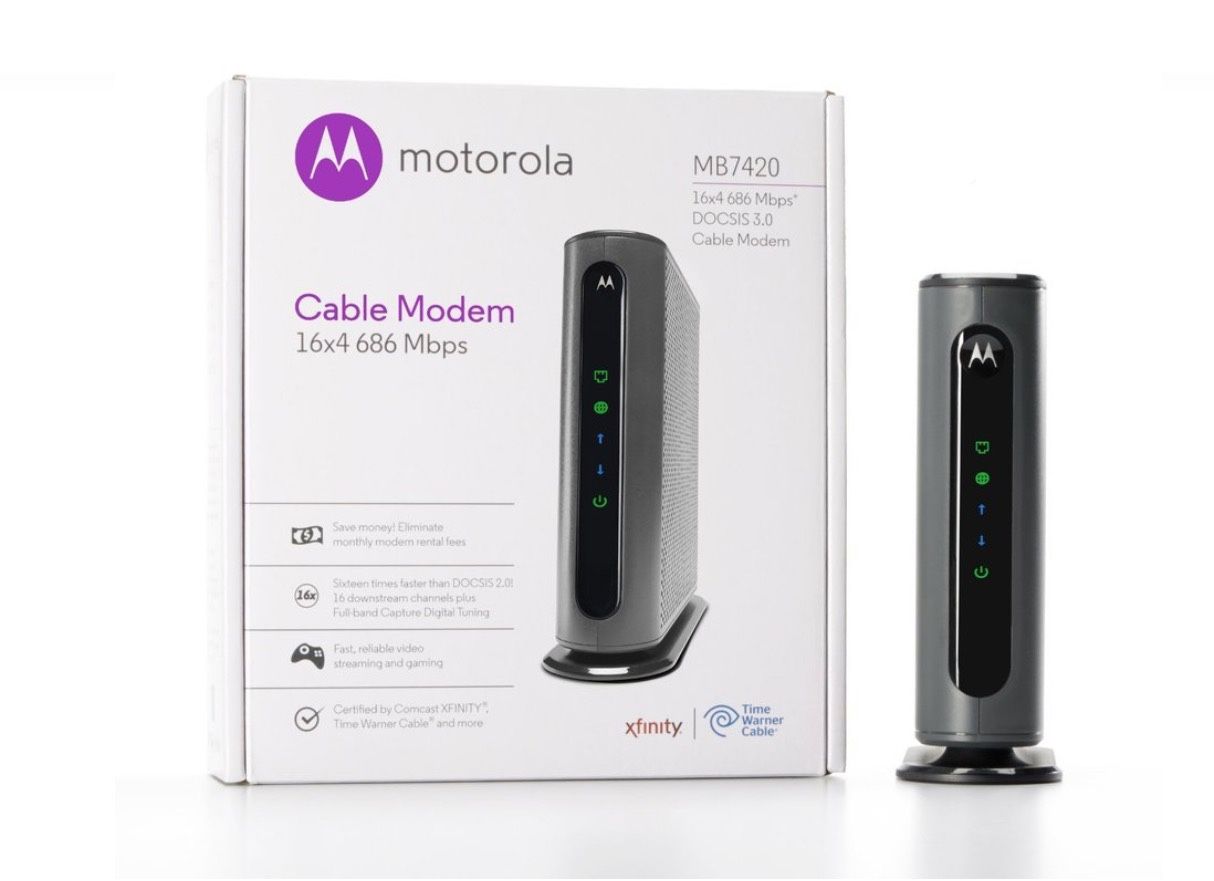 Motorola MB7420 16x4 Cable Modem