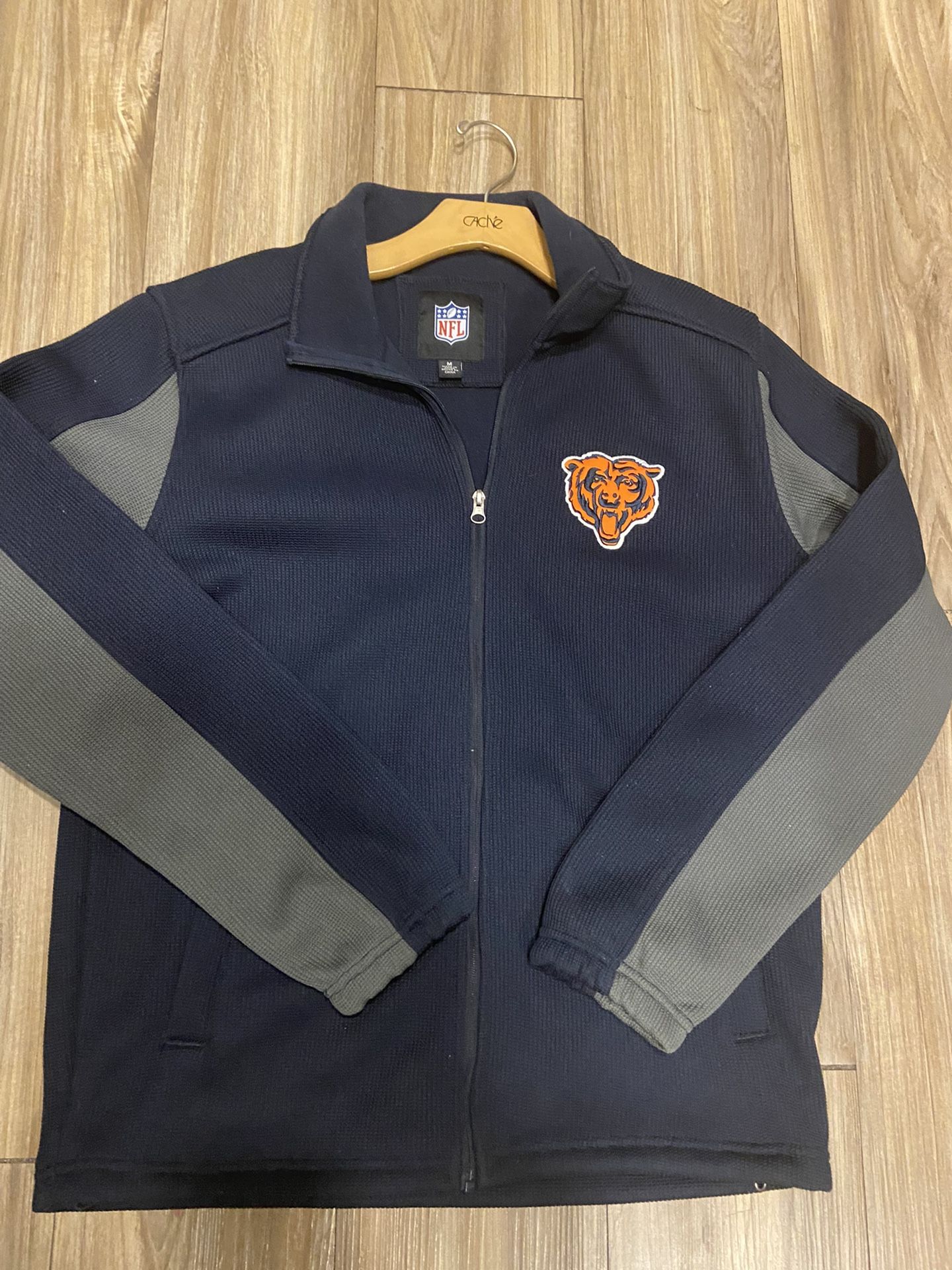 Men’s Chicago Bears NFL fleece line sweater Jacket