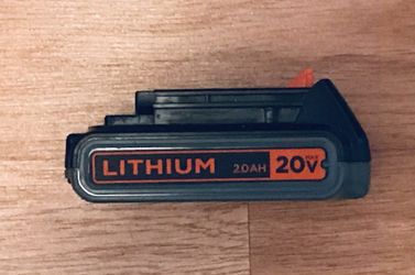 Black + Decker 20V Max Battery Pack 2.0Ah