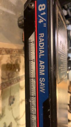 RADIAL  ARM  SAW